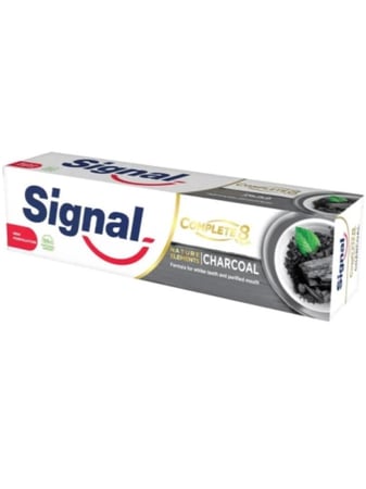 معجون سيجنال بالفحم 75 مل - Signal Complete Charcoal Toothpaste