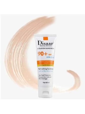 واقي شمس كريم مرطب بعامل حماية من الشمس 90 من ديسار - 80 مل