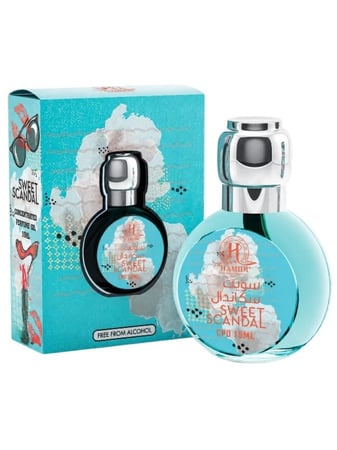 عطر سويت سكاندل الزيتي المركز للنساء من حامدي – 15 مل