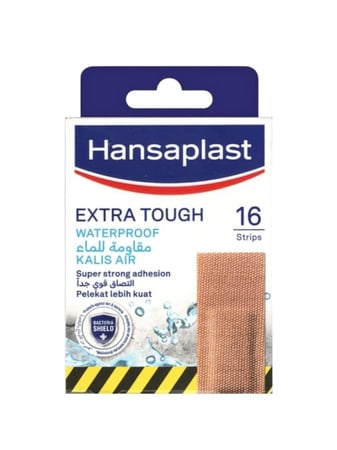لصقات جروح اكسترا تاتش مقاوم للماء من هانسا بلاست - 16 لصقة