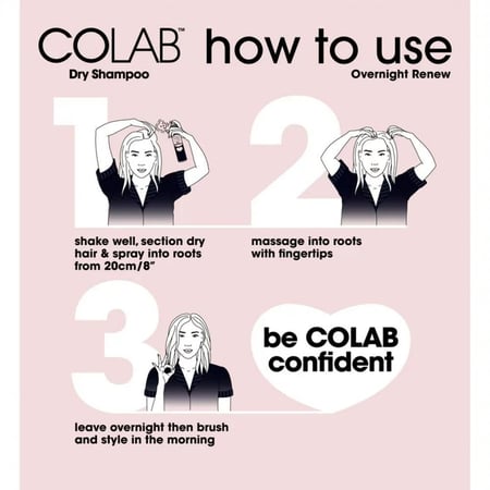 شامبو اكستريم فوليوم الجاف من كولاب - 200 مل