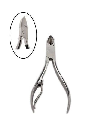 مقص لإزالة الزوائد الجلدية حول الأظافر