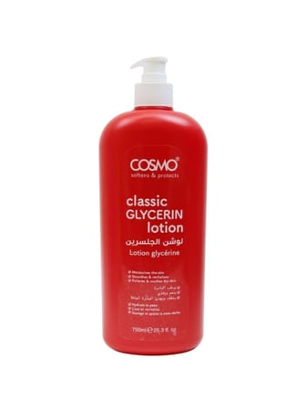 لوشن جلسرين مرطب وملطف للبشرة من كوزمو , 750 مل
