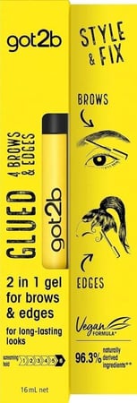 مسكرة جل حواجب تثبيت لمدة 72 ساعة من جات تو بي - 16 مل