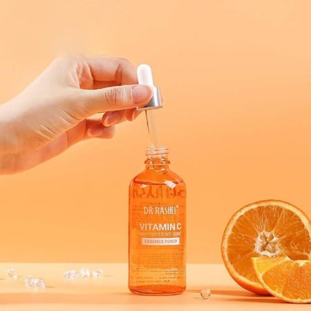 تونر بفيتامين سي و والنياسيناميد لتفتيح البشرة ومقاومة الشيخوخة من دكتور راشيل - 100 مل
