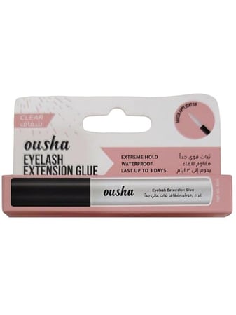 غراء رموش شفاف ثبات عالي جدا مقاوم للماء من اوشا - 4مل