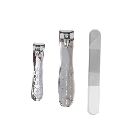 طقم مقصات وملمع أظافر من بيوتي سيستم – 3 قطع | BK25-051