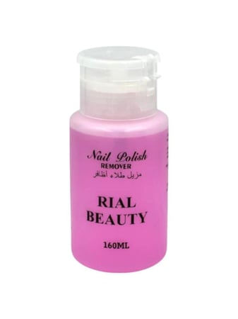 مزيل طلاء اظافر من ريال بيوتي , 160 مل