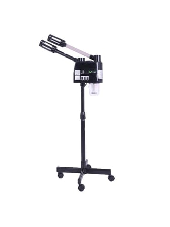 جهاز بخار للوجه 2×1 حار وبارد من صالون سيستم - موديل LH223 | اسود