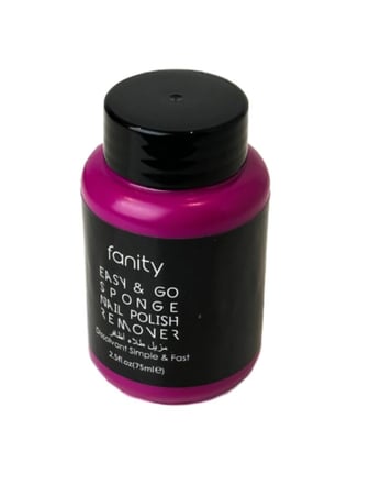 إسفنجة إزالة طلاء الأظافر من فانيتي , 75 مل