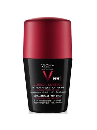 مزيل عرق فيشي - 96H كلينيكال كونترول  رول اون للرجال