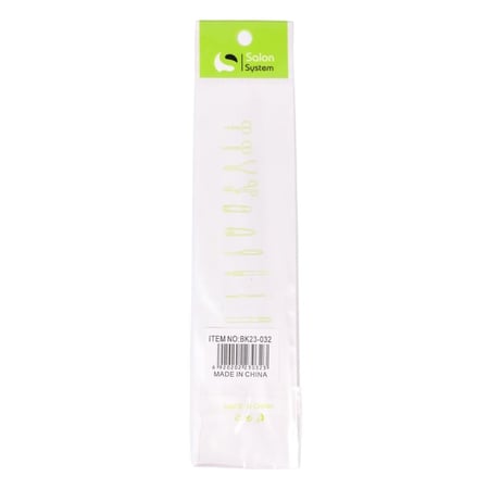 مبرد اظافر حديد مع مقبض بلاستيكي من صالون سيستم