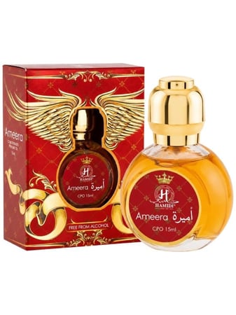 عطر اميرة الزيتي المركز للنساء من حامدي – 15 مل