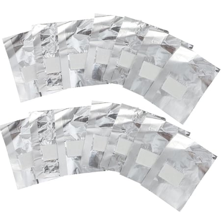 رقاقات قصدير لازالة المناكير - 100 حبة