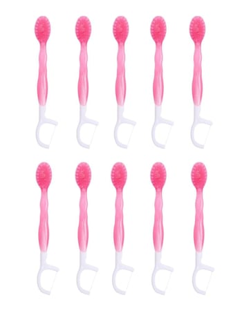 مجموعة  الطوارئ لنظافة الفم محمولة برائحة النعناع والخوخ - 2×10 حبة