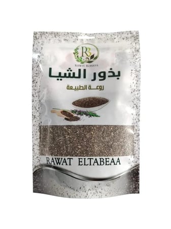 بذور الشيا الطبيعية 100% من روعة العناية - 250 جرام
