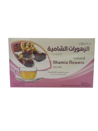 مشروب الزهورات الشامية  الطبيعي من زهرة فيولا