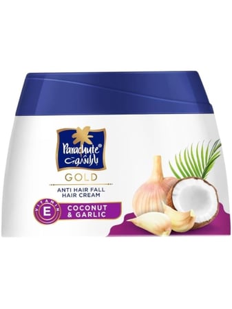 كريم جولد مقاوم لتساقط الشعر بخلاصة جوز الهند والثوم  من باراشوت ، 140 مل