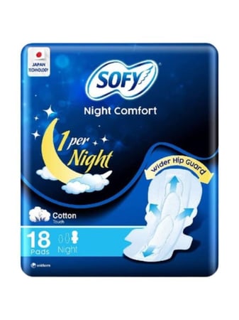 سوفي فوط ليلية للنوم مع أجنحة 18 حبة