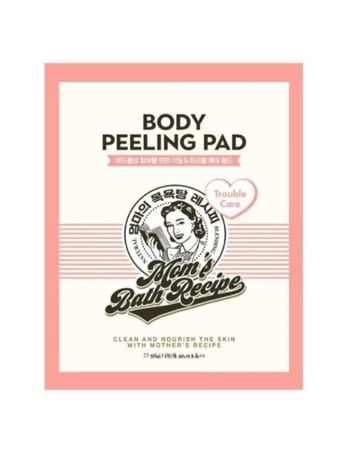 قفازات تقشير الجسم من مومز , لون بينك / حبة واحدة