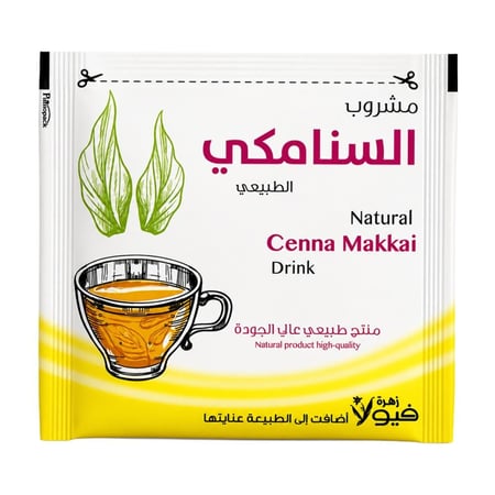 مشروب السنامكي الطبيعي من زهرة فيولا - 24 كيس × 3 جرام