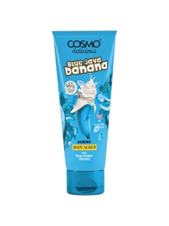 مقشر الجسم بالموز الأزرق من كوزمو ديليشس - 275 مل
