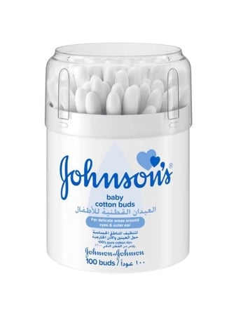 أعواد أذن صغيرة من جونسون - 100 عود - عود الأذن من جونسون