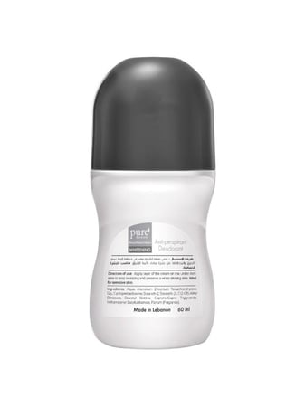 مضاد للتعرق  رول ان خالي من العطور من بيور بيوتي - 60 مل