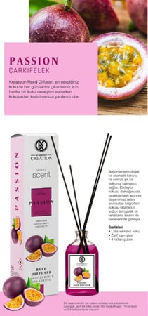 كريسيون كرياشن - معطر للغرف والمكاتب باشن فروت ، 115 مل