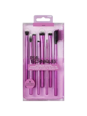 ريل تكنيكس - مجموعة فرش مكياج العين الاساسية