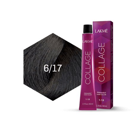 صبغة لاكمي أشقر غامق رمادي 6-17