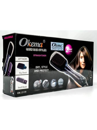 فرشاة تصفيف وفرد الشعر 1200 واط من اوكيما - OK-2119