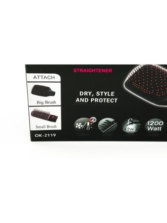 فرشاة تصفيف وفرد الشعر 1200 واط من اوكيما - OK-2119