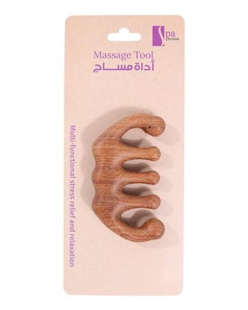 اداة مساج خشبية B160 من سبا سيستم