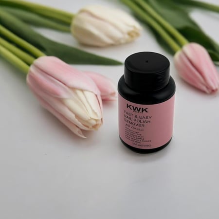 مزيل طلاء اظافر فاست اند ايزي من كي دبليو كي - 75 مل
