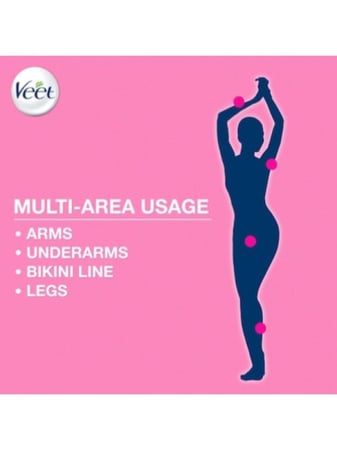 ايزي جل شرائح شمعية لإزالة شعر الجسم  للبشرة الحساسة من فيت - 20 شريحة