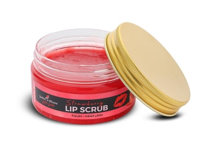 مقشر الشفاه بالفراولة من جاردن اوليان ، 100 مل