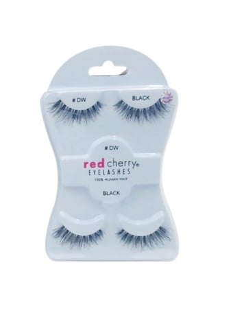 مجموعة رموش صناعية  زوجين من ريد شيري- 2 حبه - DW