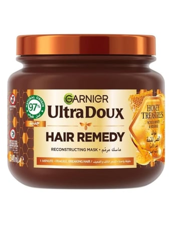 ماسك مرمم بعسل الأكاسيا من غارنييه ألترا دوكس - 340 مل