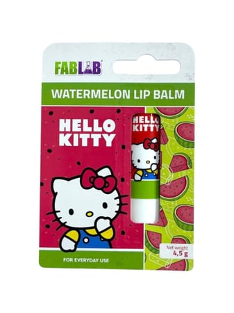 مرطب شفاه هيلو كيتي بالبطيخ من فاب لاب - 4.5 جرام