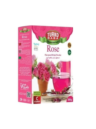 شاي بنكهة الورد من توركو بابا - 300 جرام