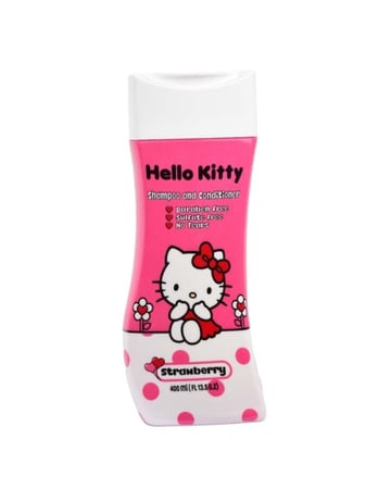 هالو كيتي شامبو وبلسم بالفراولة للاطفال - 400 مل