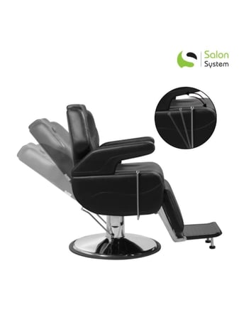 صالون سيستم كرسي رجالي لاند كروز أسود مخطط - موديل 2025