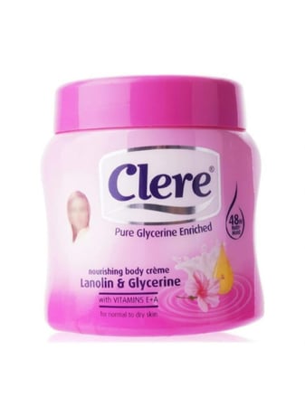 كلير - كريم للجسم باللانولين والجلسرين