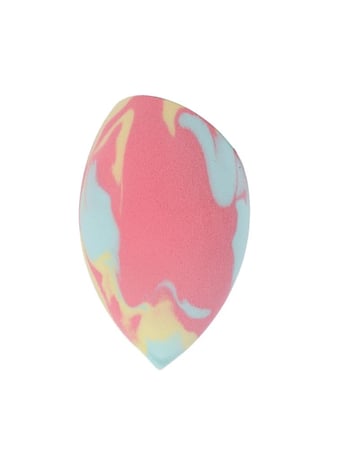 اسفنجة مكياج من بيوتي سيستم - قطعه واحدة ملونة