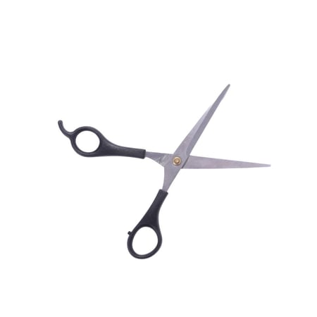 مقص شعر ستانلس ستيل من صالون سيستم