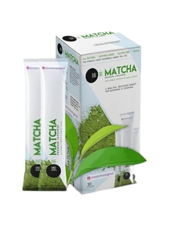 مشروب ماتشا فراوله من زهرة فيولا - 20 قطعه