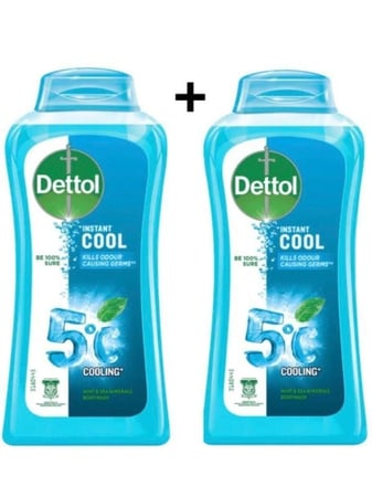 غسول الجسم كول المبرد من ديتول - 2 × 250 مل