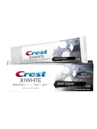 كرست - معجون أسنان ثري دي تنظيف عميق بالفحم 75مل