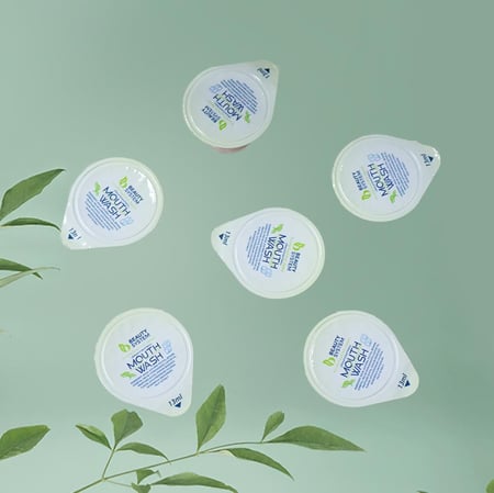 غسول فم بالكبسولات المتطورة بنكهة النعناع من بيوتي سيستم , 13 مل × 20